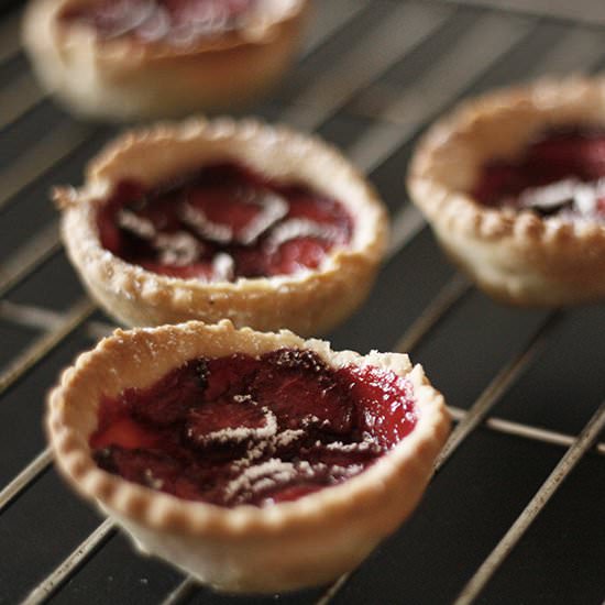 Strawberry tartlets