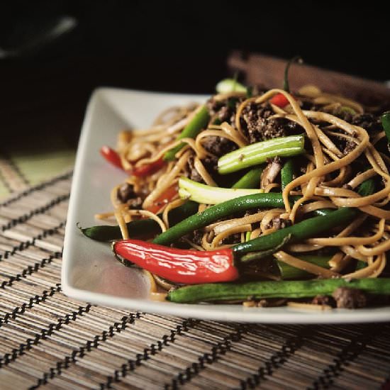 Spicy Szechuan Beef Noodles