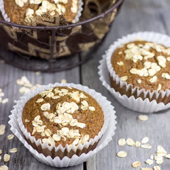 Oatmeal Bran Muffins