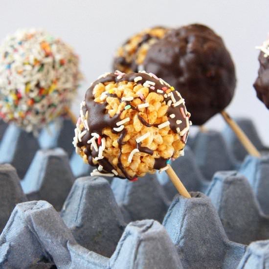 Dulce de Leche Rice Pops