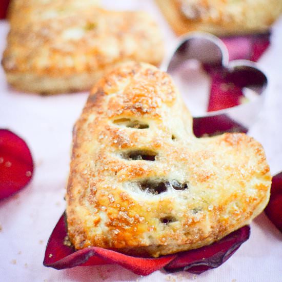 Cherry Heart Pies