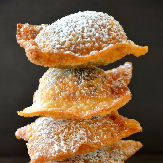 Chocolate Wonton Pillows
