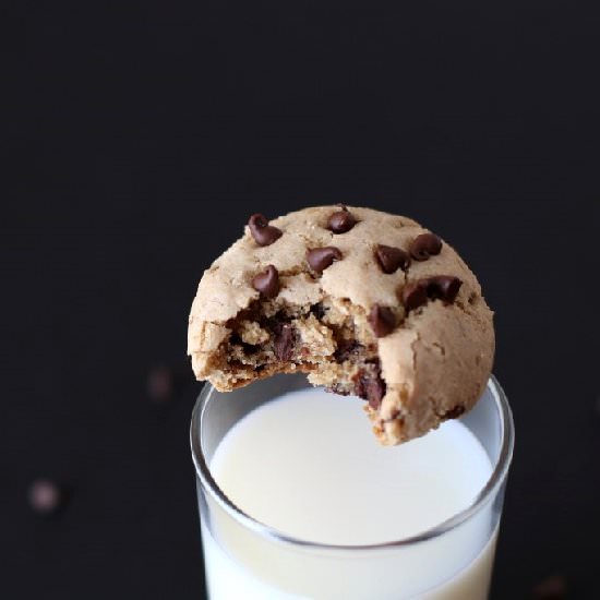 Light Chocolate Chip Cookies