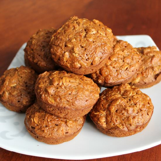 Carrot Molasses Muffins