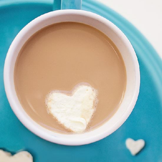 Frozen Whipped Cream Hearts