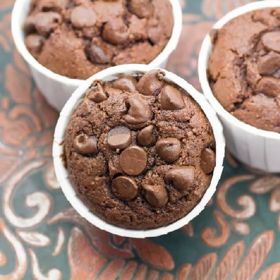 Chocolate Ricotta Muffins