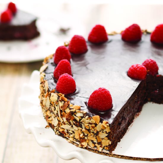 Chocolate-Raspberry Torte