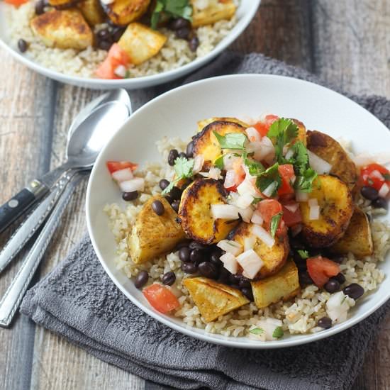 Vegan Cuban Bowl
