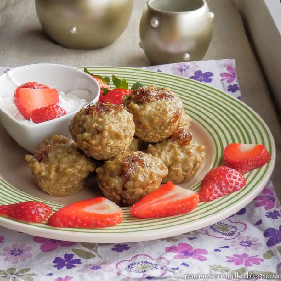 Healthy Muffins with Barley Groats