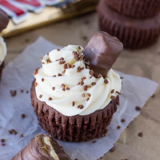 Twix Cupcakes