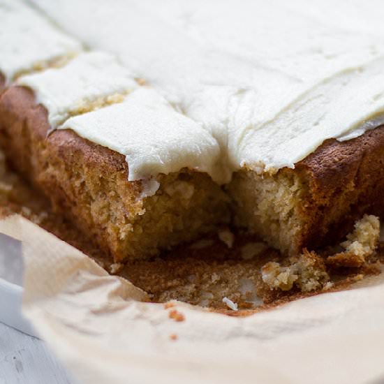 Maple Cake with Maple Icing