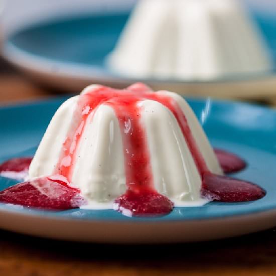 White Chocolate Panna Cotta