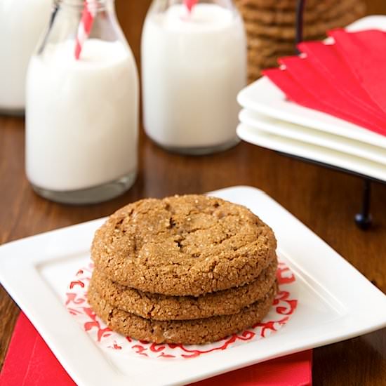 Ginger-Toffee Cookies