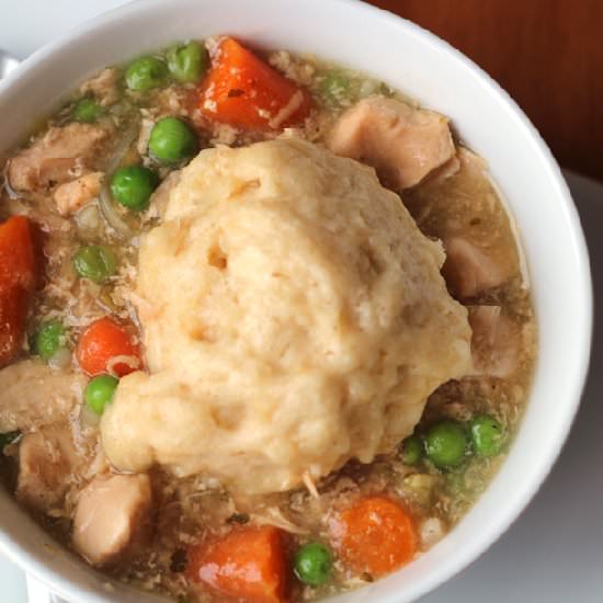 Chicken Stew & Dumplings