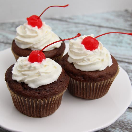 Black Forest Cupcakes