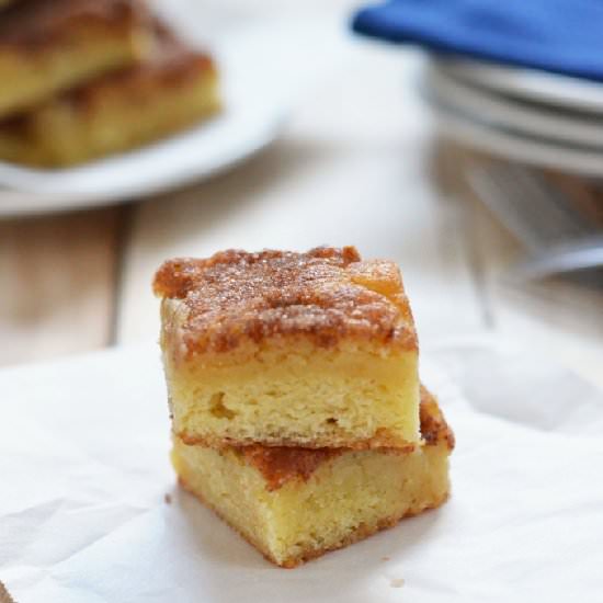 Cinnamon Gooey Butter Cake