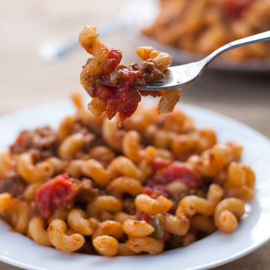 Mama’s Kicked Up Goulash