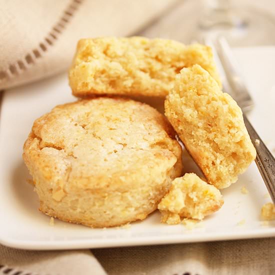 White Chocolate Orange Scones