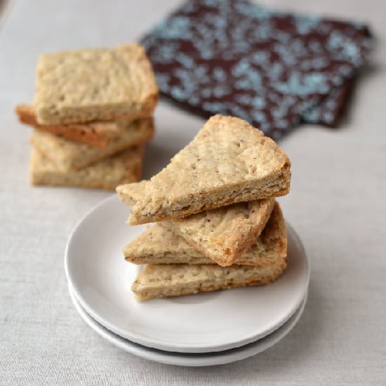 Pecan Shortbread Cookies
