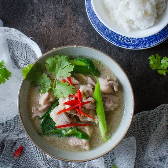 Chicken Cooked in Ginger