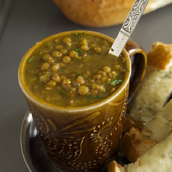 “Curried” Lentil Soup