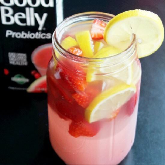Strawberry Lemonade Probiotic Water