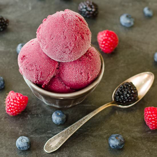 Berry Burgundy Sorbet