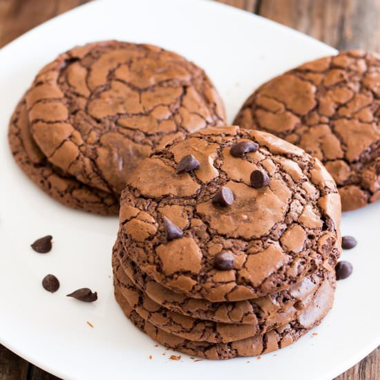 Fudgy Chocolate Cookies