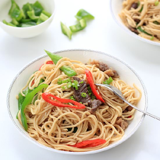 Beef Chow Mien