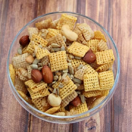 Nuts About the Red Carpet Chex Mix