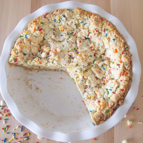 Confetti Cookie Pie