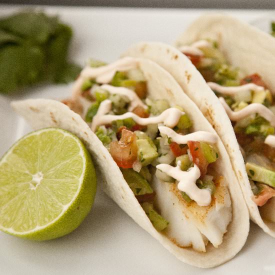 Cod Fish Tacos