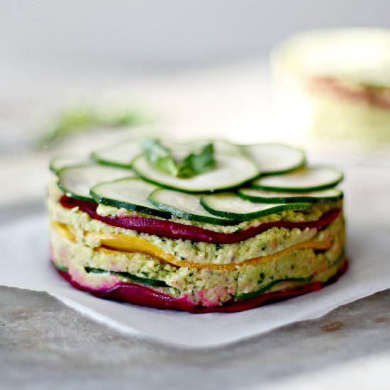 Beet Rawzagne