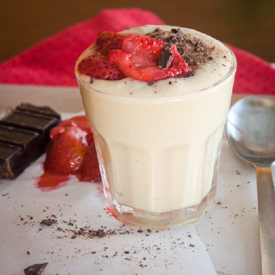 Coconut Milk Pudding