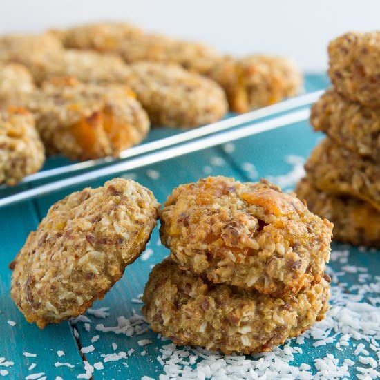 Coconut Mango Breakfast Cookies