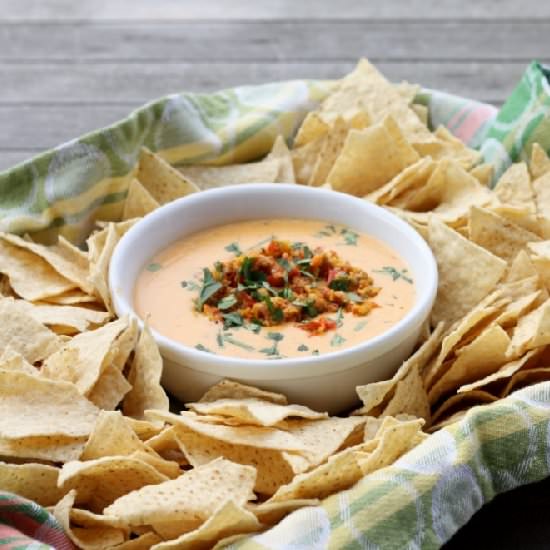 Creamy Queso with Sausage