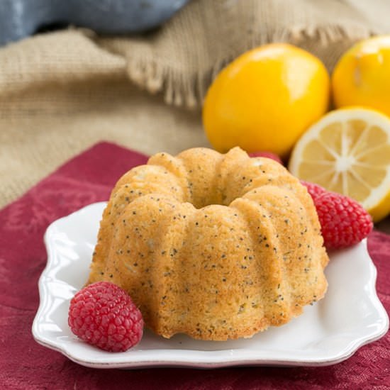 Meyer Lemon Tea Cakes
