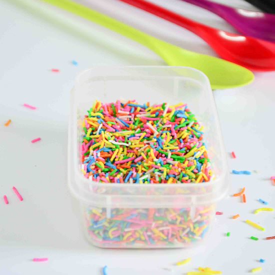 DIY Colorful Sprinkles
