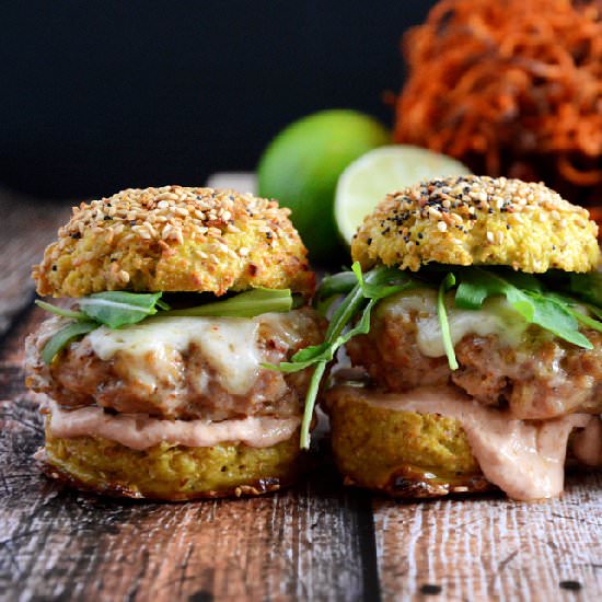 Chicken & Andouille Sausage Sliders