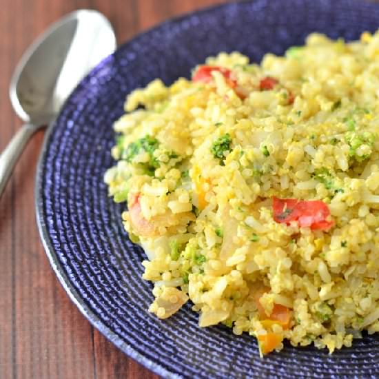 Broccoli Quinoa Fried Rice