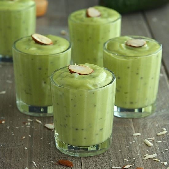 Vanilla & Honey Avocado Pudding