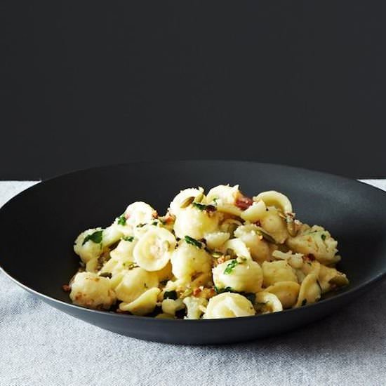 Orecchiette with Cauliflower