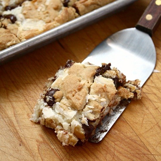 Coconut Fudge Cookie Bars