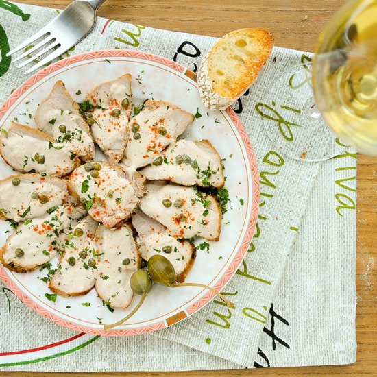 Vitello tonato – Italian cold veal