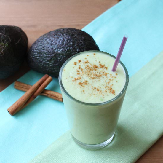 Apple Cinnamon Avocado Smoothie