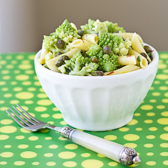 Romanesco Pasta Salad with Saffron