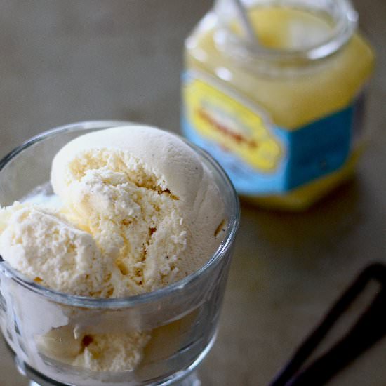 Honey Vanilla Ice Cream