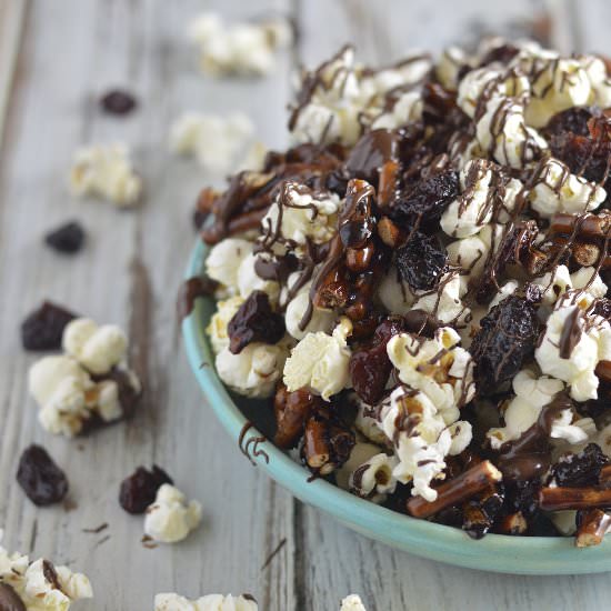 Chocolate Cherry Snack Mix