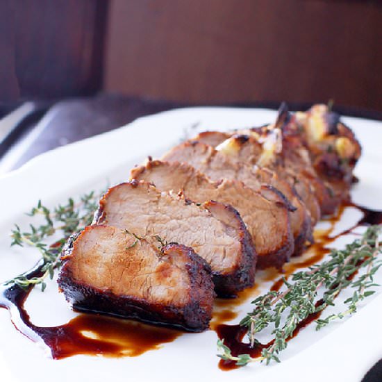 Balsamic Glazed Tenderloin