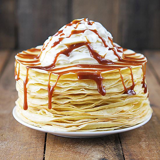 Cinnamon Roll Crepes
